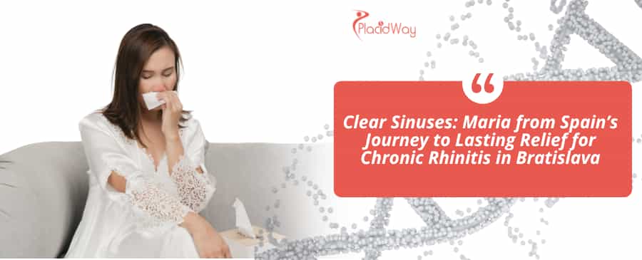 Maria suffers chronic rhinitis