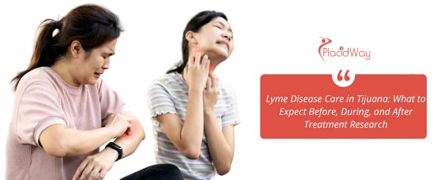 Mother and daughter itches due to lyme disease