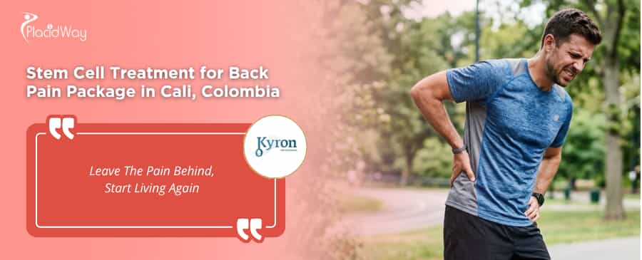 Tratamiento con células madre para el dolor de espalda en Cali, Colombia, en Stem Cells Kyron.