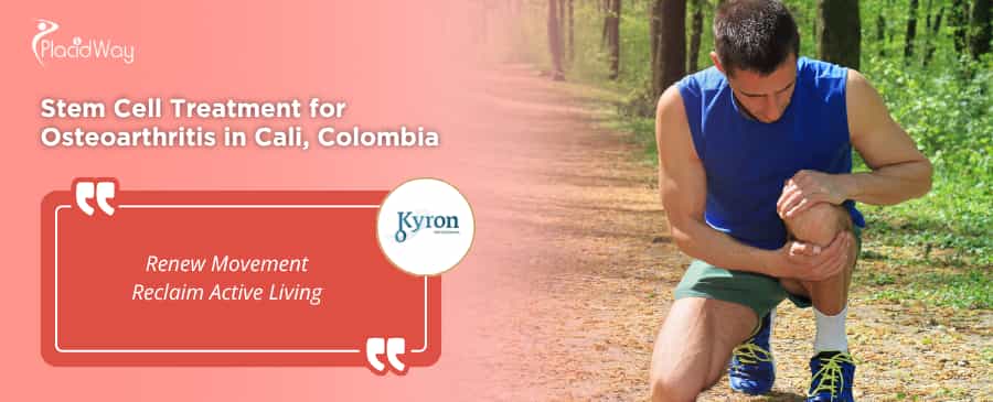 Tratamiento con células madre para la osteoartritis en Cali, Colombia, en Stem Cells Kyron.