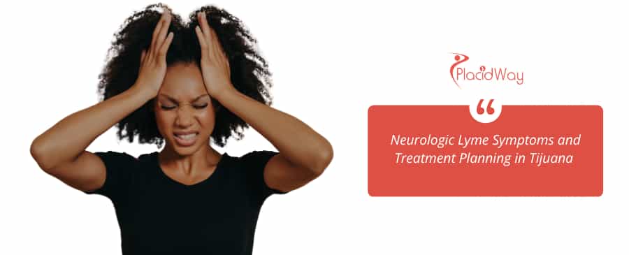 women suffers neurologic pain due to lyme disease