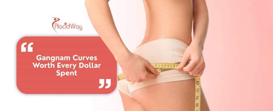 What is the price for a Brazilian Butt Lift (fat transfer to buttocks) in Gangnam?