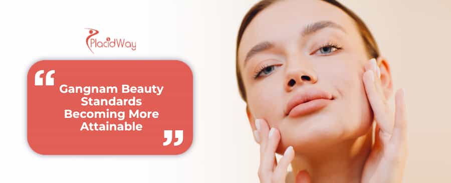 What is the average price for a SMAS facelift or deep plane facelift in Gangnam?
