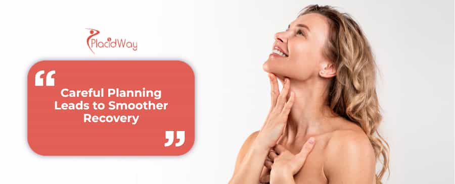 What are the preoperative steps for platysmaplasty or neck lift in Gangnam?