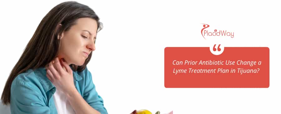 women itches neck due to lyme disease