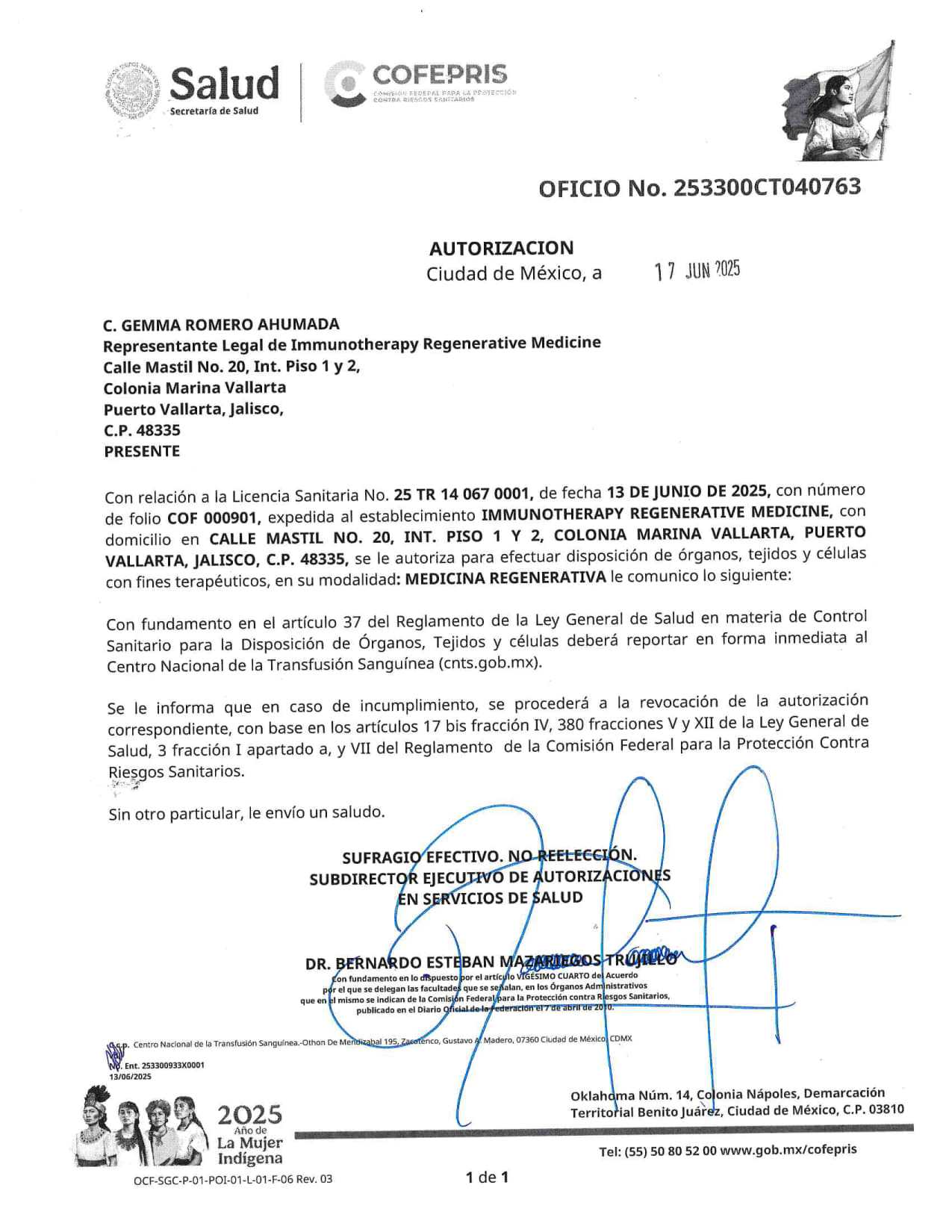Certificación en Medicina Regenerativa e Inmunoterapia 3