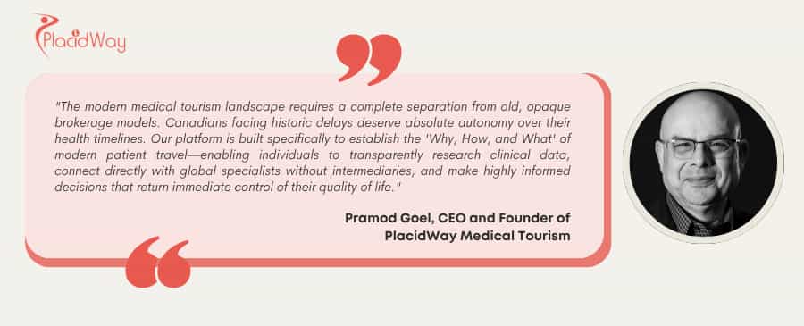 PlacidWay Helps Canadians Avoid Long Healthcare Waits