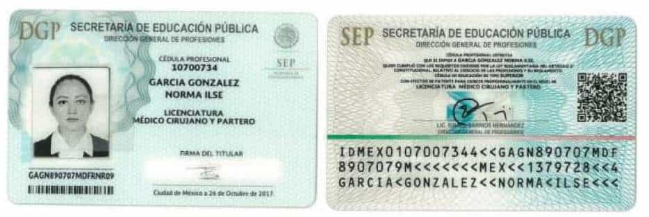 Medical Degree and Professional License