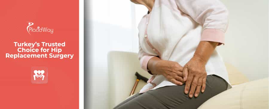 Patient with hip pain