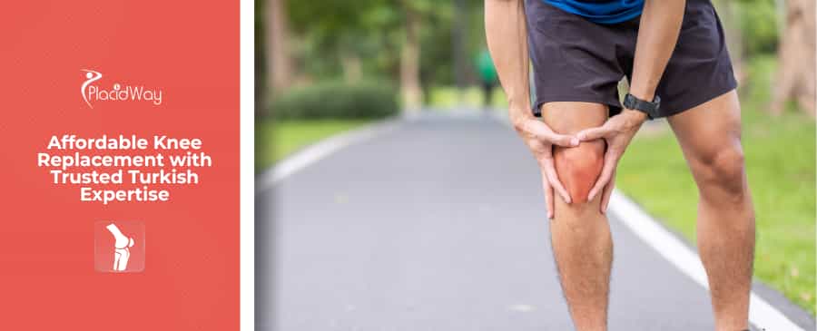Patient suffers knee pain