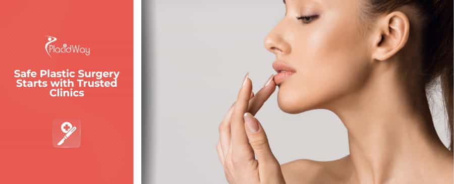 beautiful women applies lip bum