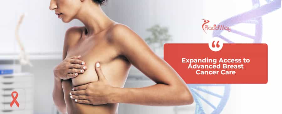 Women covers her breast