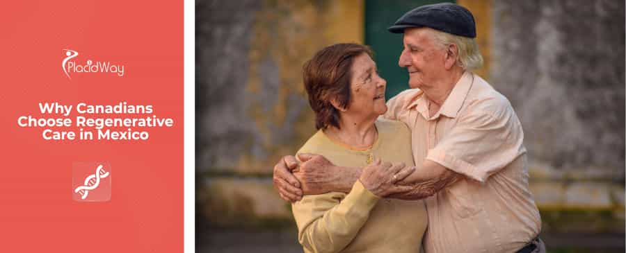Happy old couple