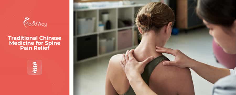 Women suffers back problem