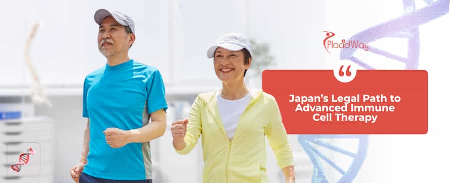 Korean old couple jogs in road