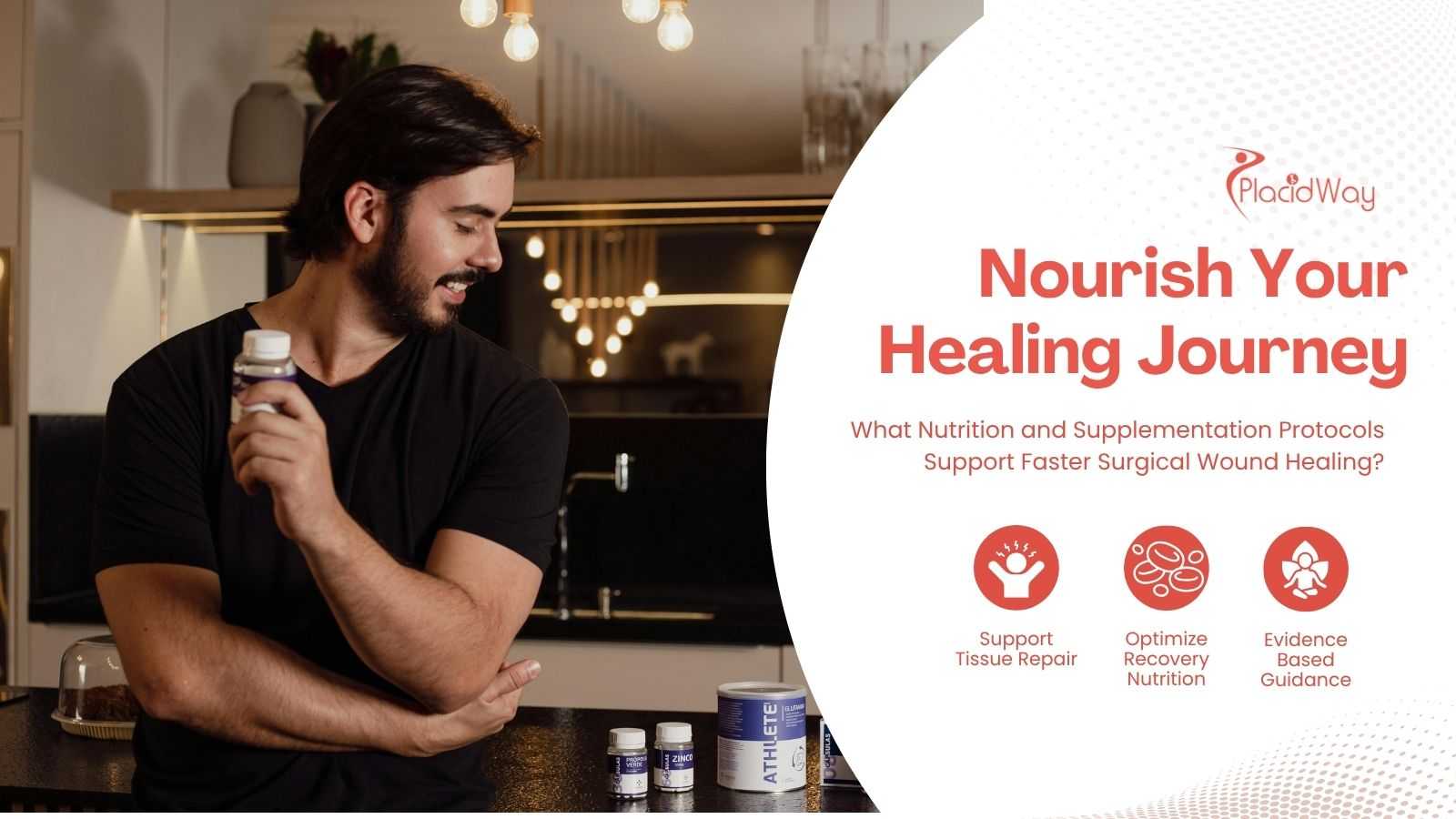 Men with supplement