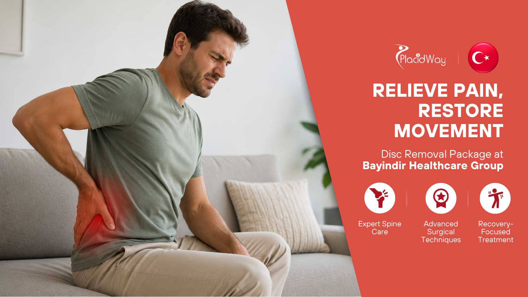 Disc Removal Package at Bayindir Healthcare Group