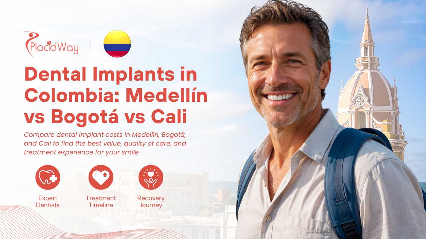 Dental Implants in Colombia: Medellín vs Bogotá vs Cali Cost Guide