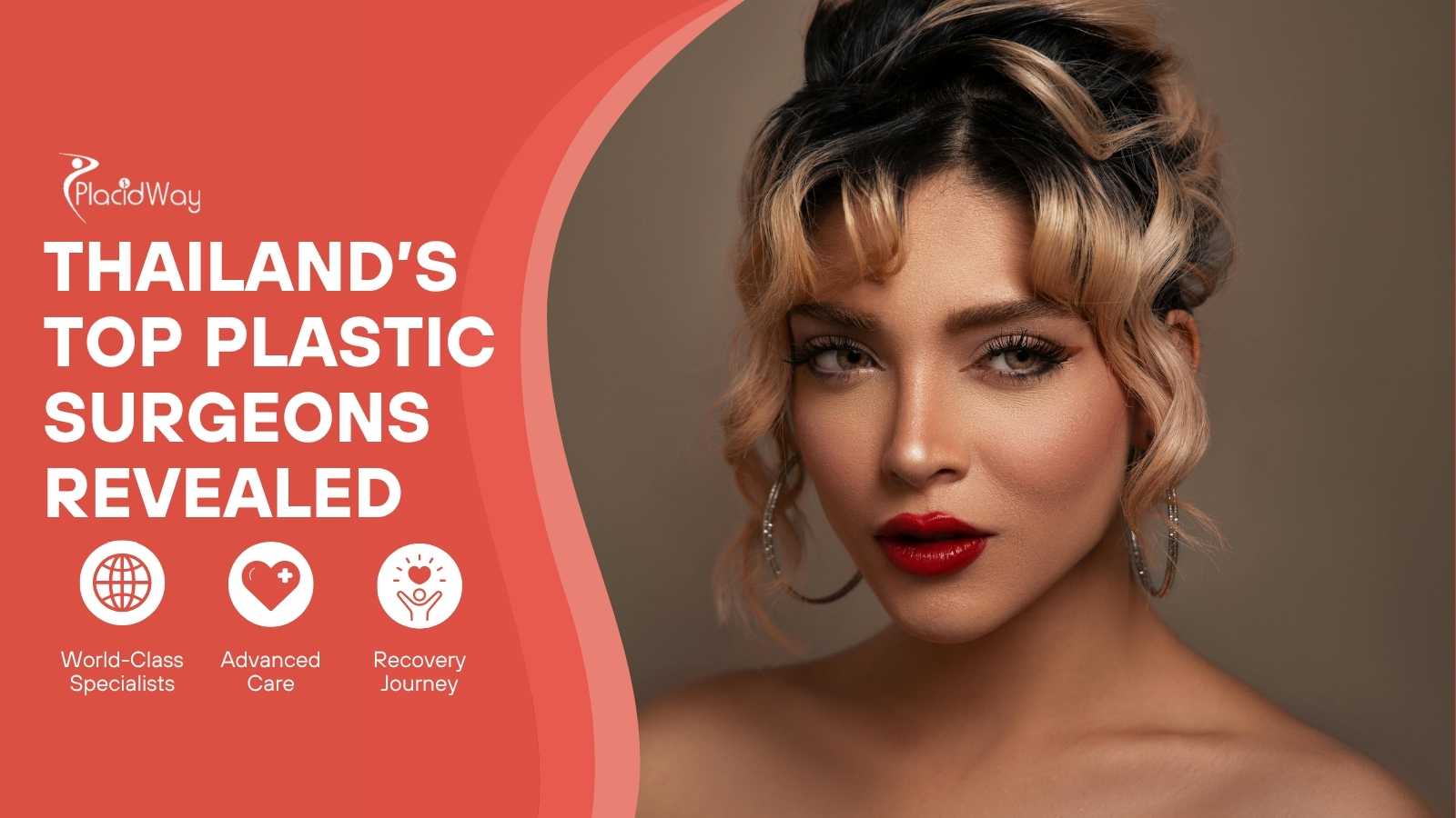 A graphic highlighting the best plastic surgeons in Thailand