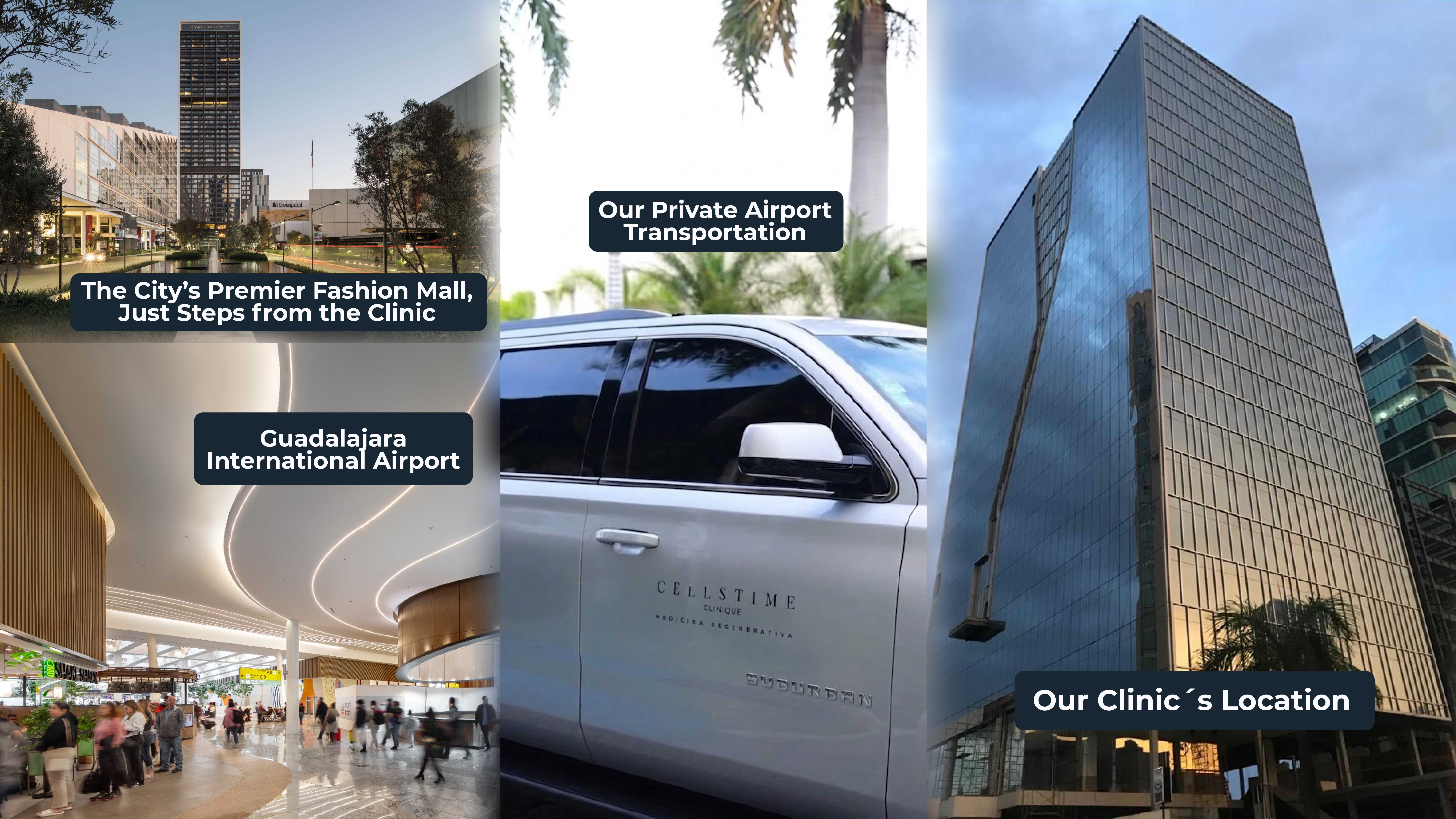 International patient services at CellsTime Clinique Guadalajara