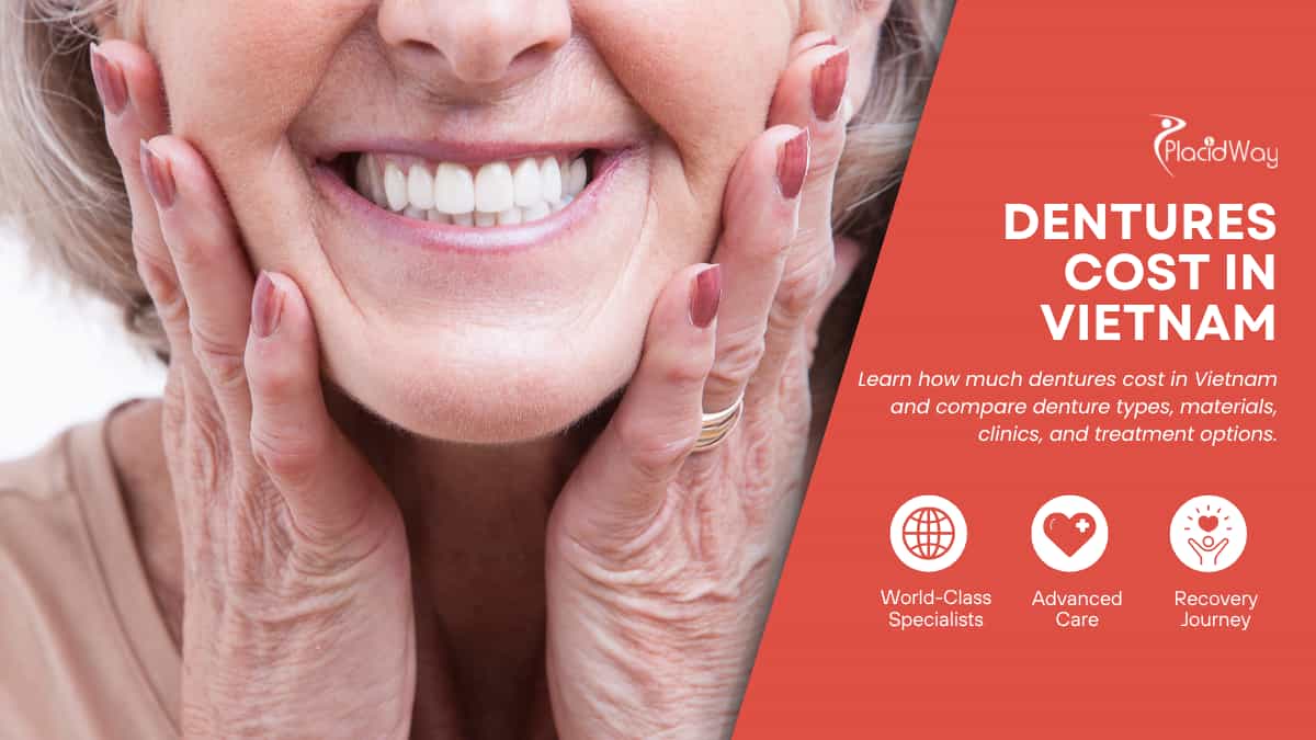 How much do Dentures cost in Vietnam?