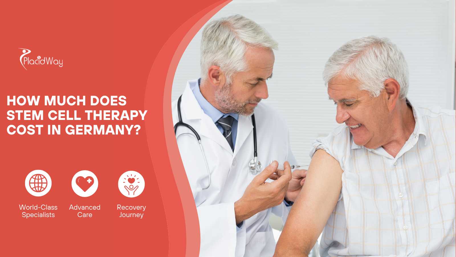 Doctor injects stem cell to old patient