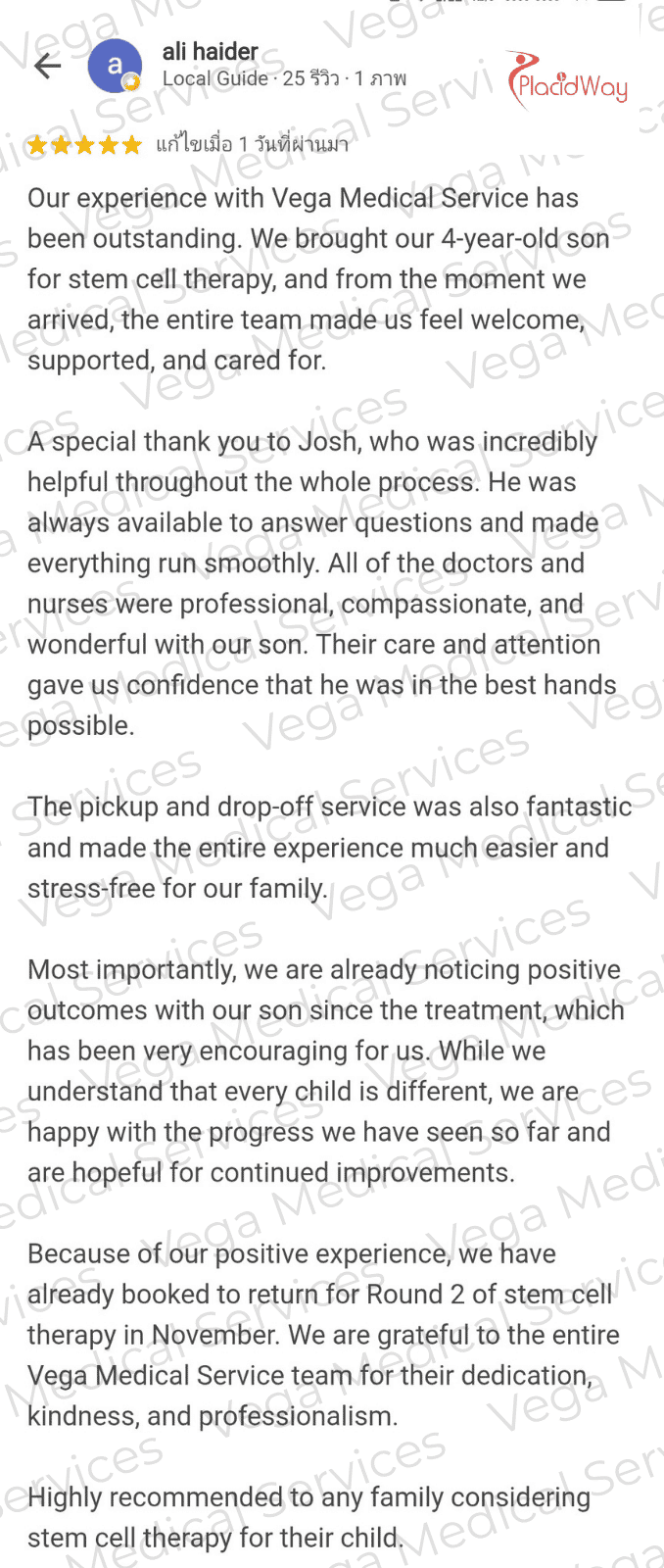 Stem Cell Therapy for Autism in Bangkok Thailand Review
