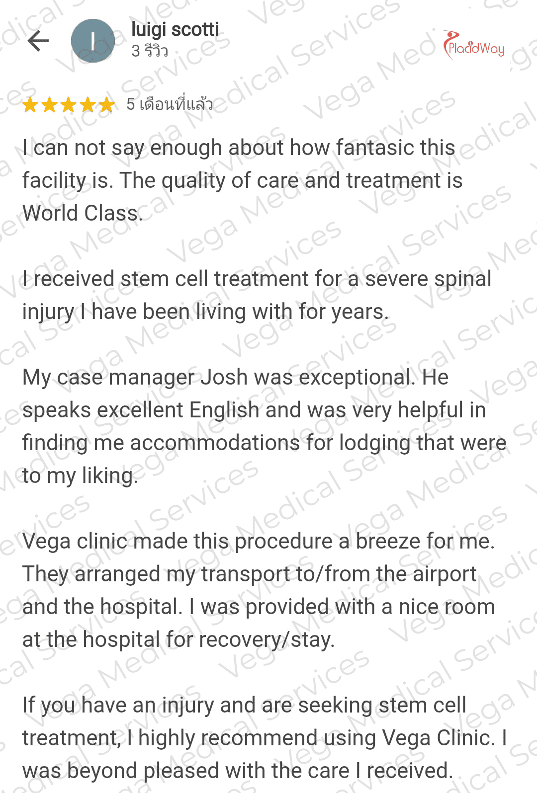 Stem Cell Therapy for Back Pain in Bangkok Thailand Review
