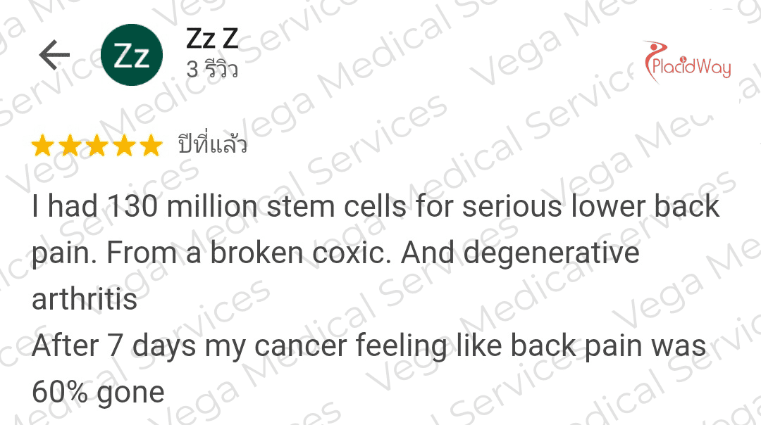Stem Cell Therapy for Spine in Thailand Review