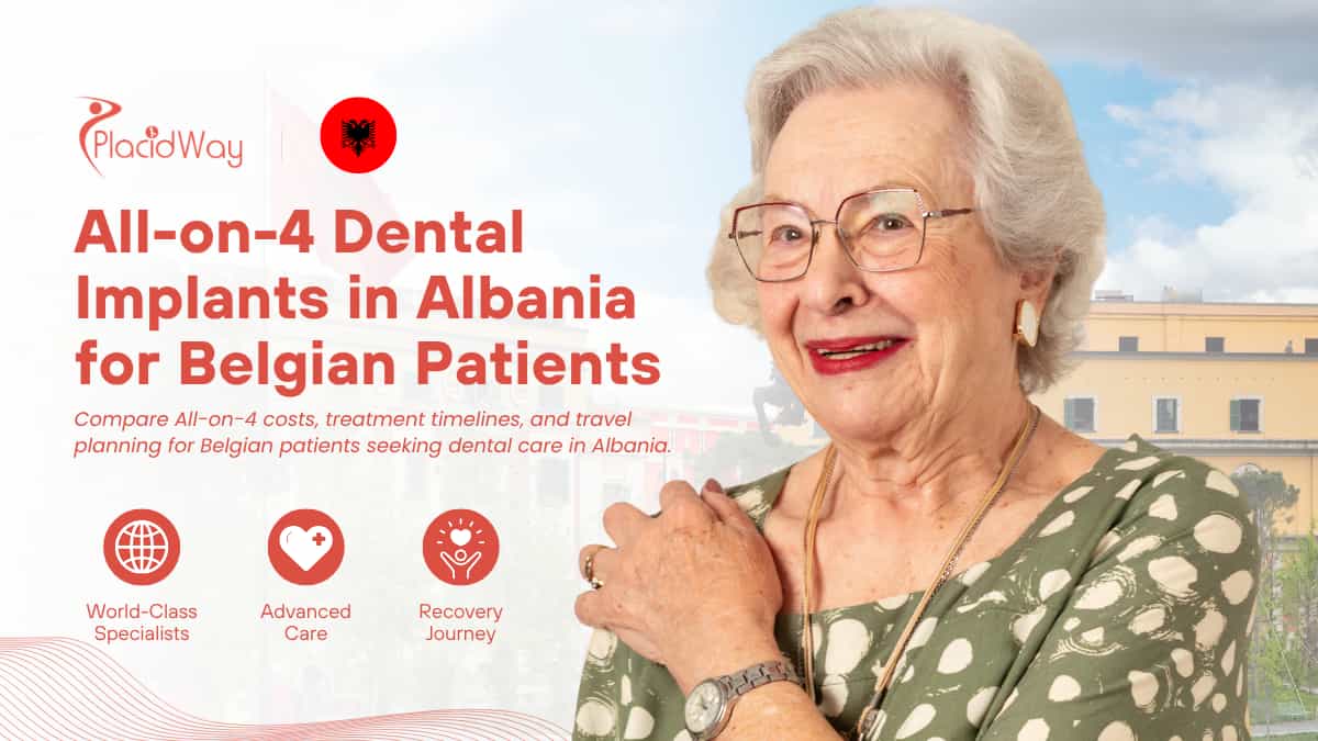 All-on-4 Dental Implants in Albania for Belgian Patients: Costs, Travel & Treatment Process