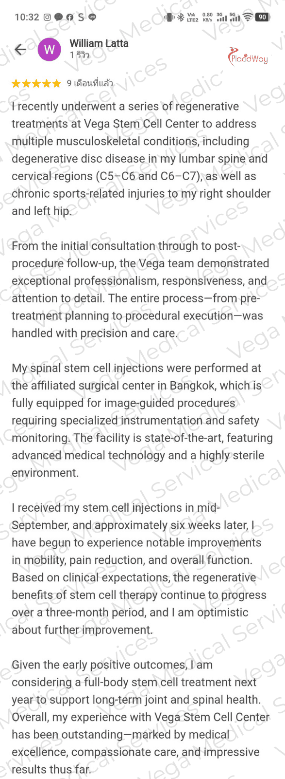 Stem Cell Therapy for Spinal Disorder in Thailand