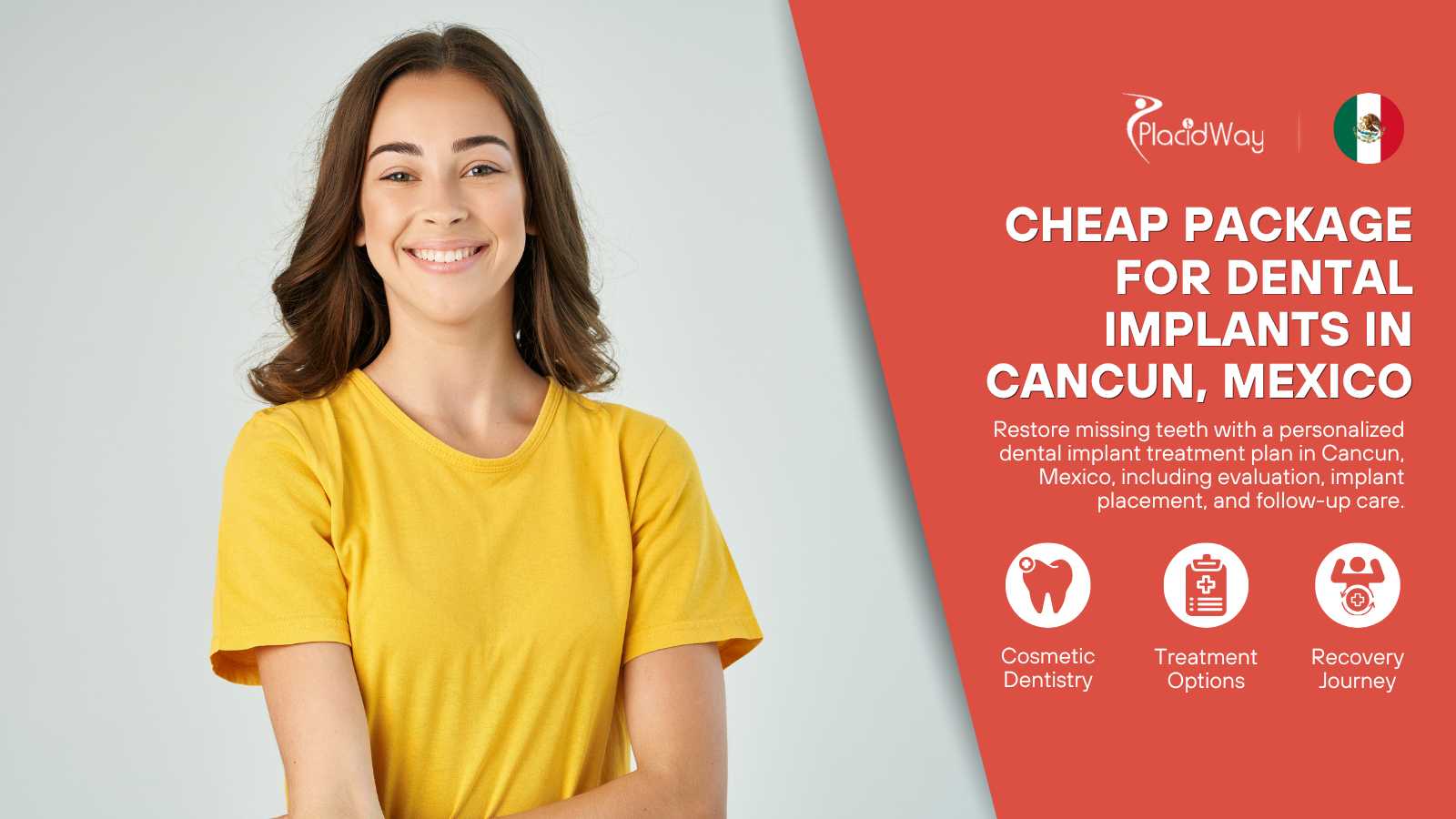 Cheap Package for Dental Implants in Cancun, Mexico