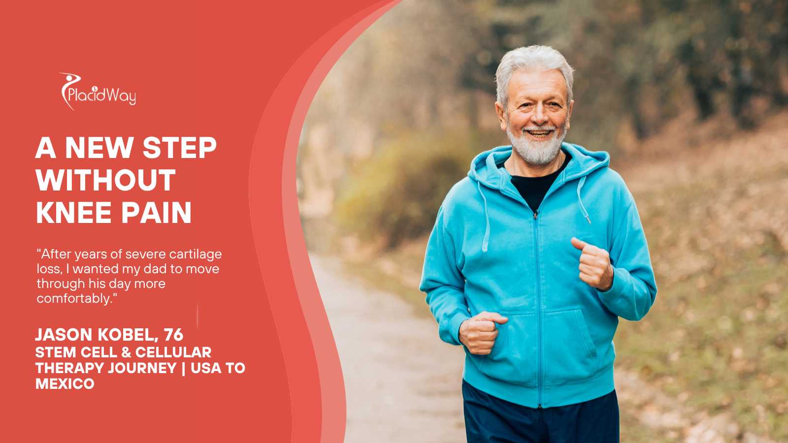 “I Wanted My Dad to Be Able to Move Without Thinking About His Knees All Day” – Jason’s Severe Cartilage Loss Treatment Story from the US to Mexico