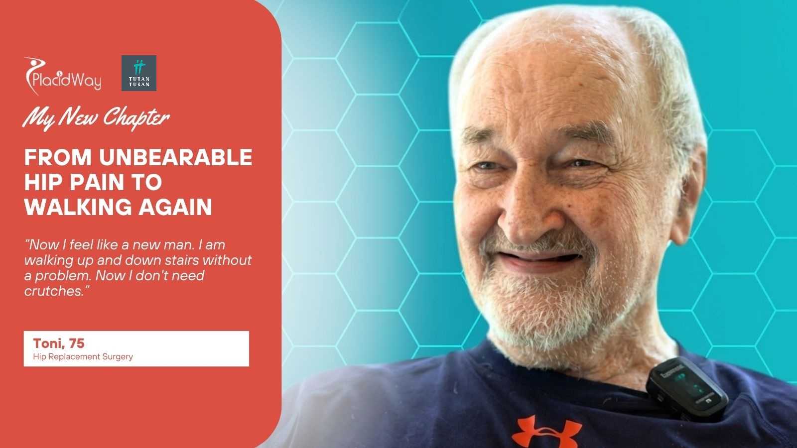Hip Replacement Surgery in Istanbul: Toni's Story