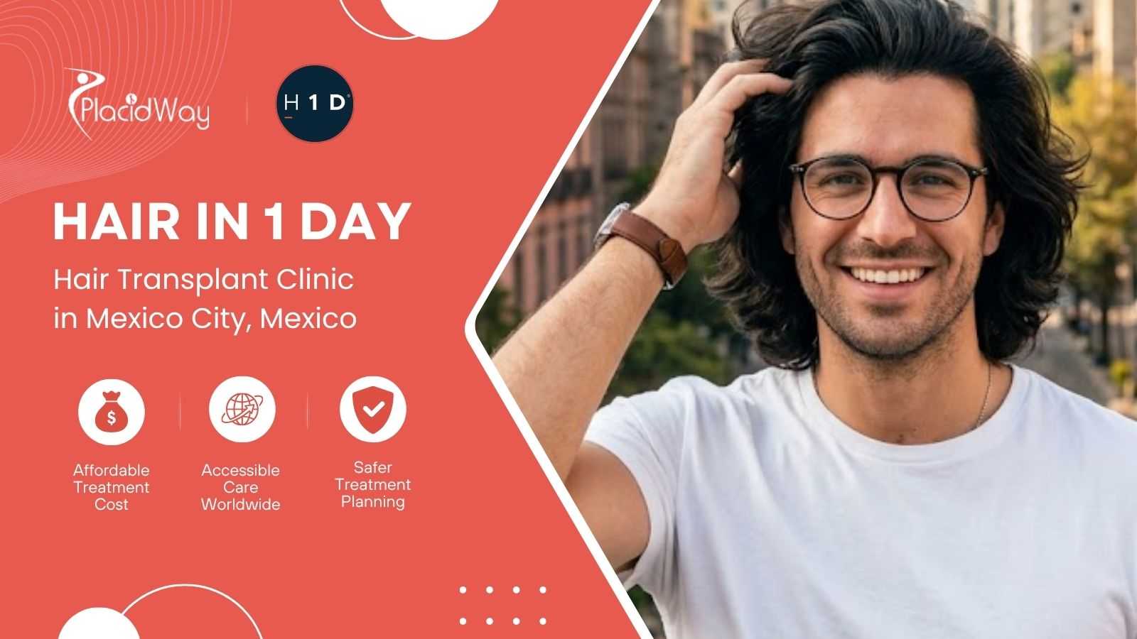 Hair Transplant Clinic in Mexico City Mexico by Hair in 1 Day