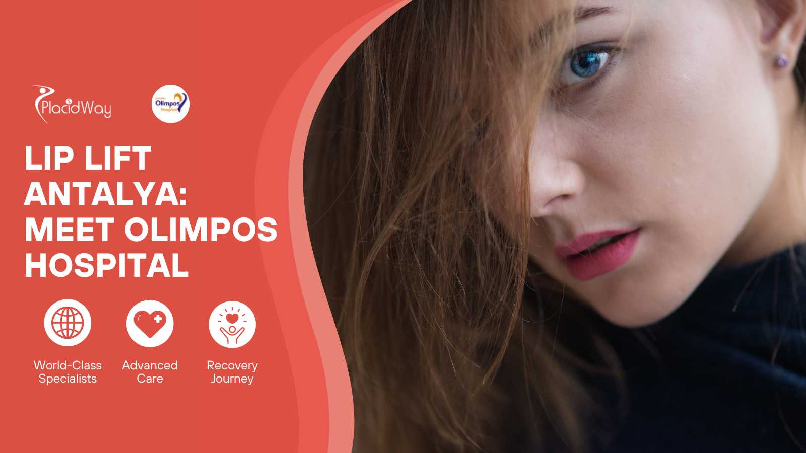 Lip Lift Package in Antalya, Turkey by Private Olimpos Hospital