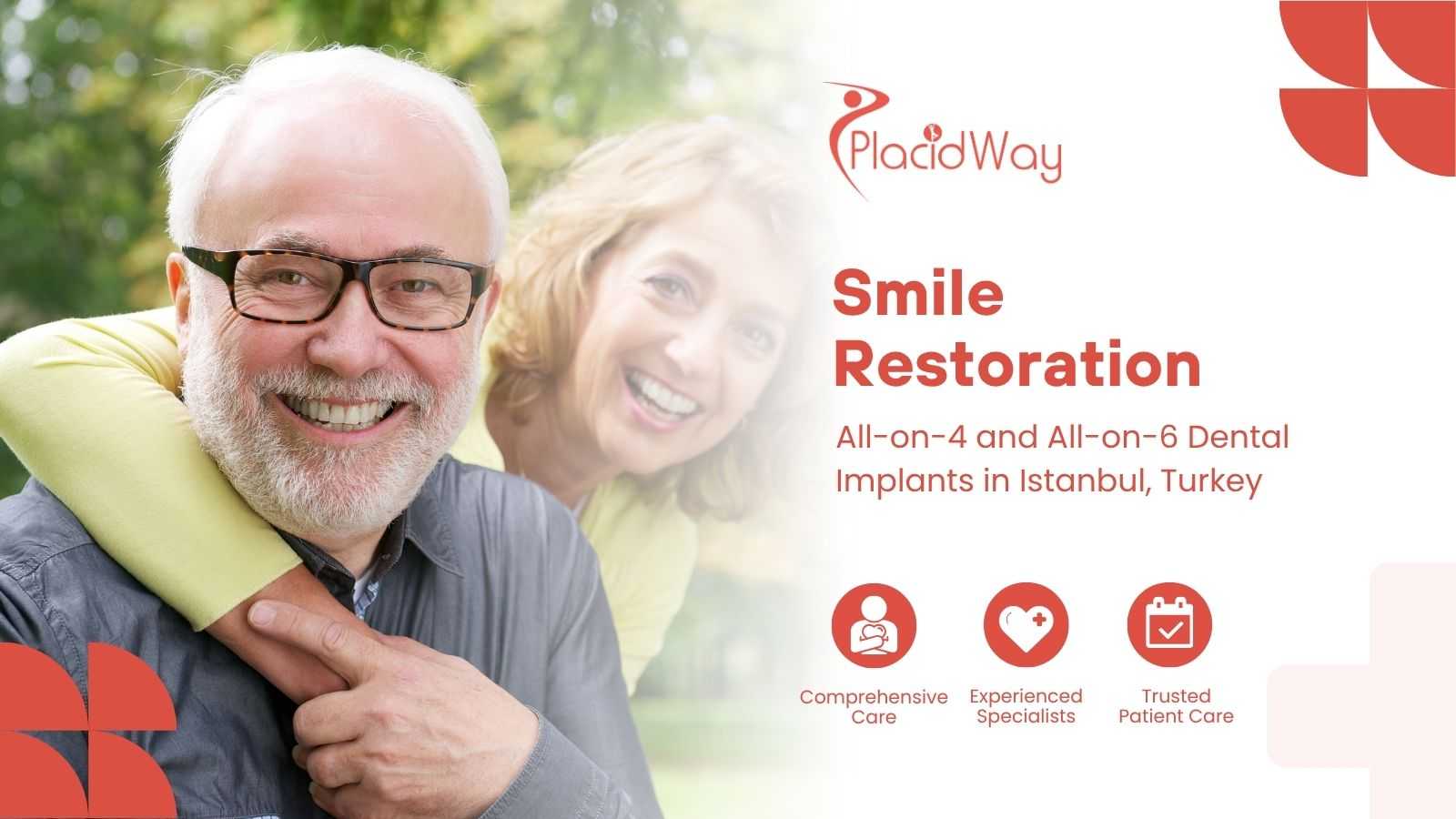 All-on-4 and All-on-6 Dental Implants in Istanbul Turkey