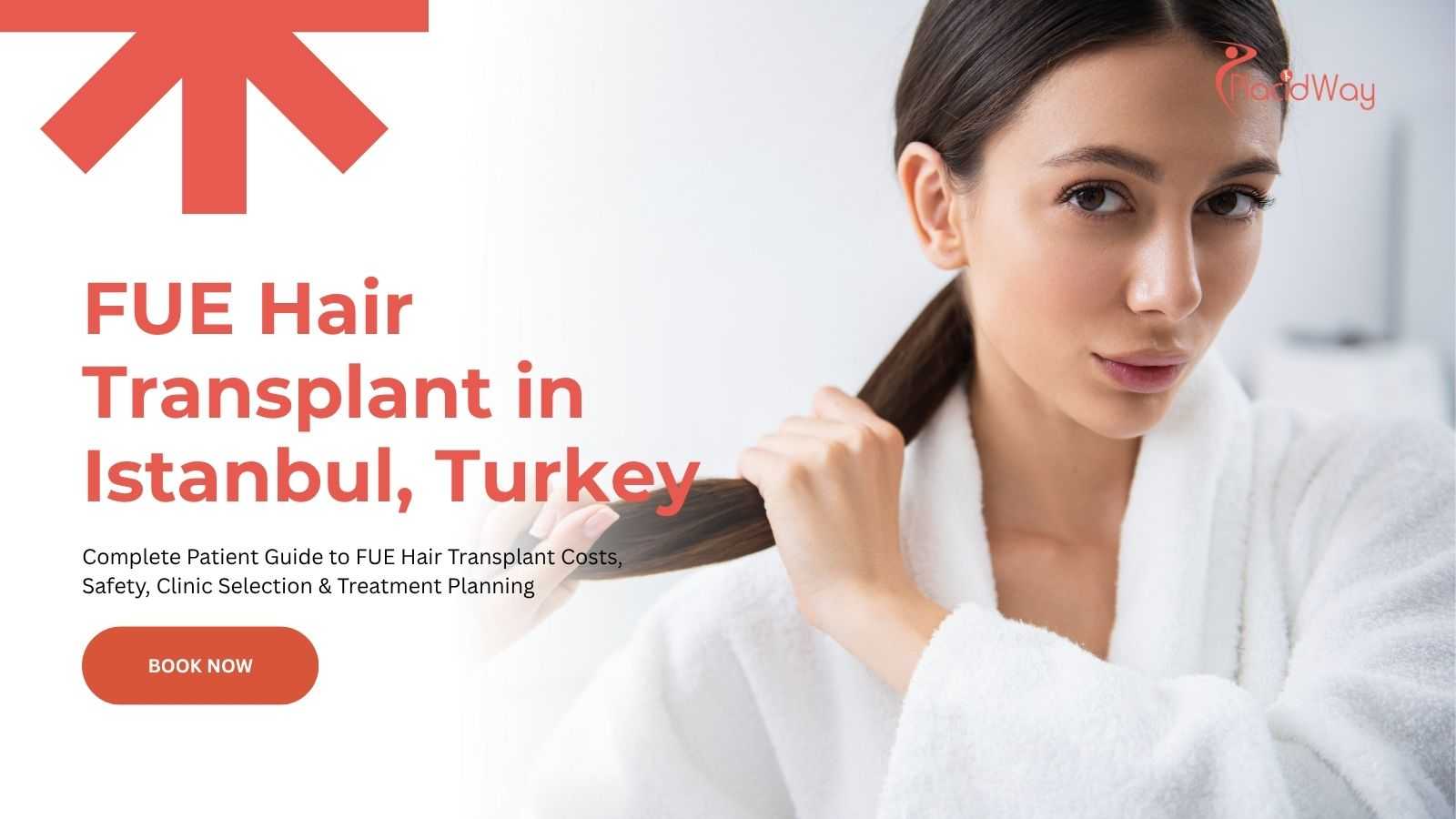 FUE hair transplant in Istanbul, Turkey