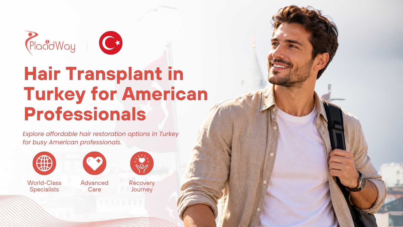 American professional considering hair transplant in Turkey