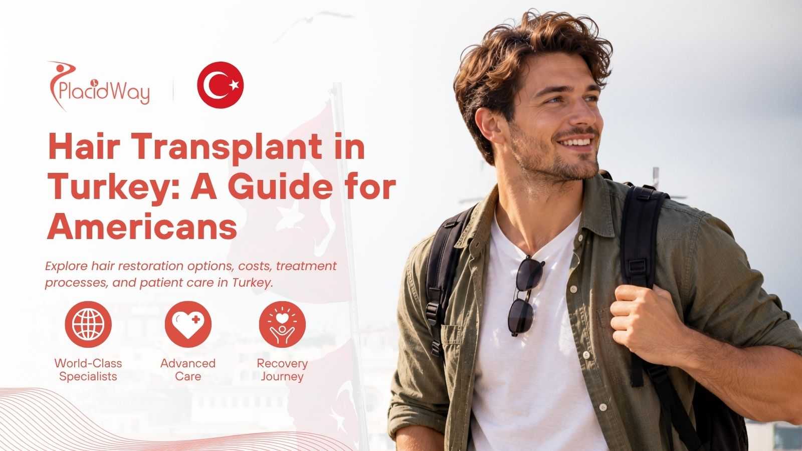 American patient exploring hair transplant options in Turkey