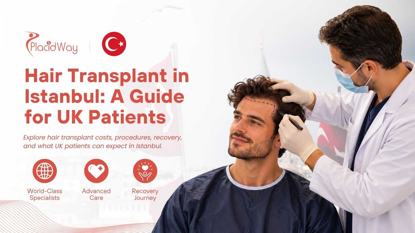 UK patient exploring hair transplant treatment in Istanbul