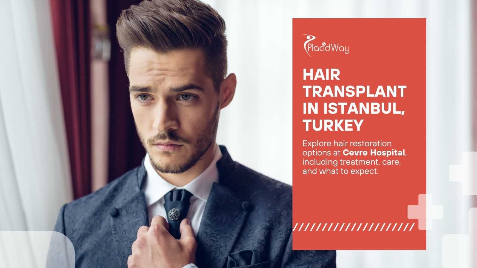 Hair transplant treatment at Cevre Hospital in Istanbul, Turkey
