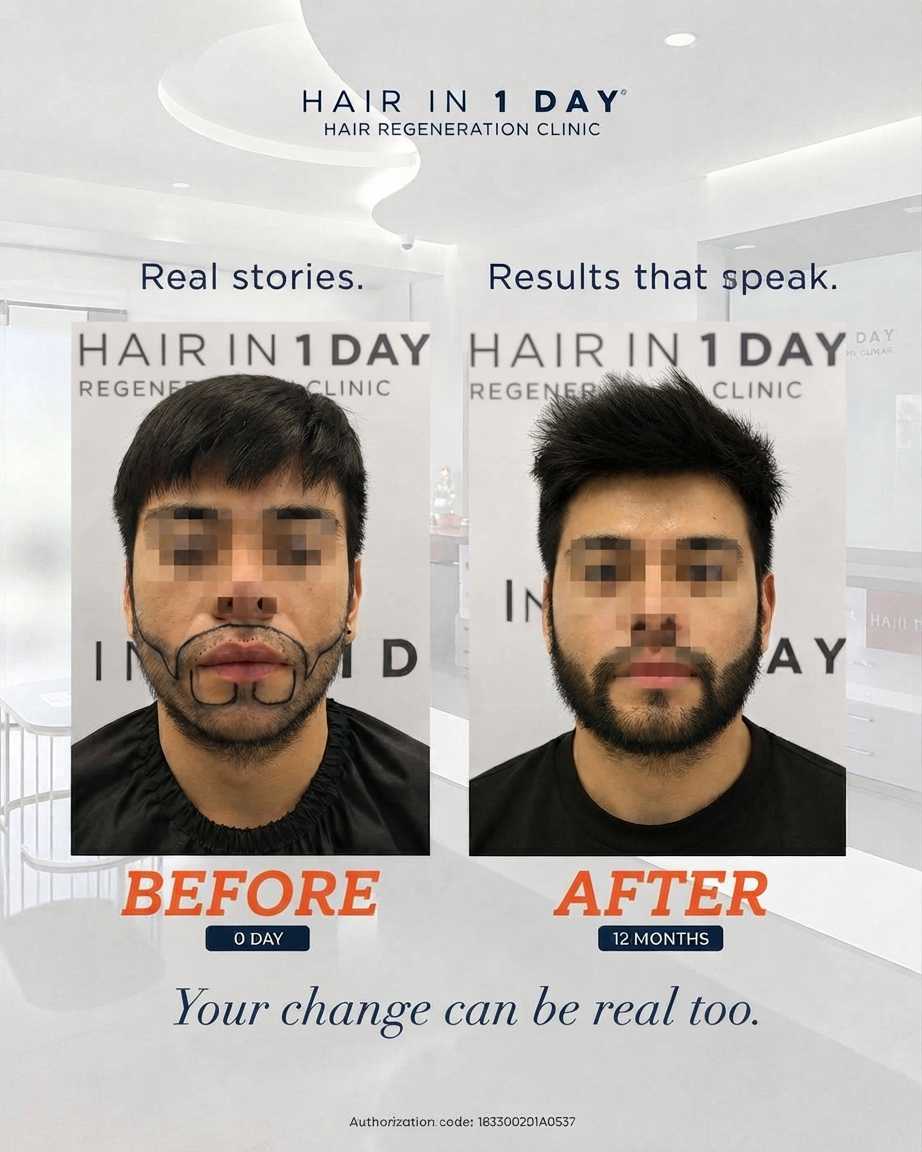 Before and After Hair Treatment in Guadalajara Mexico