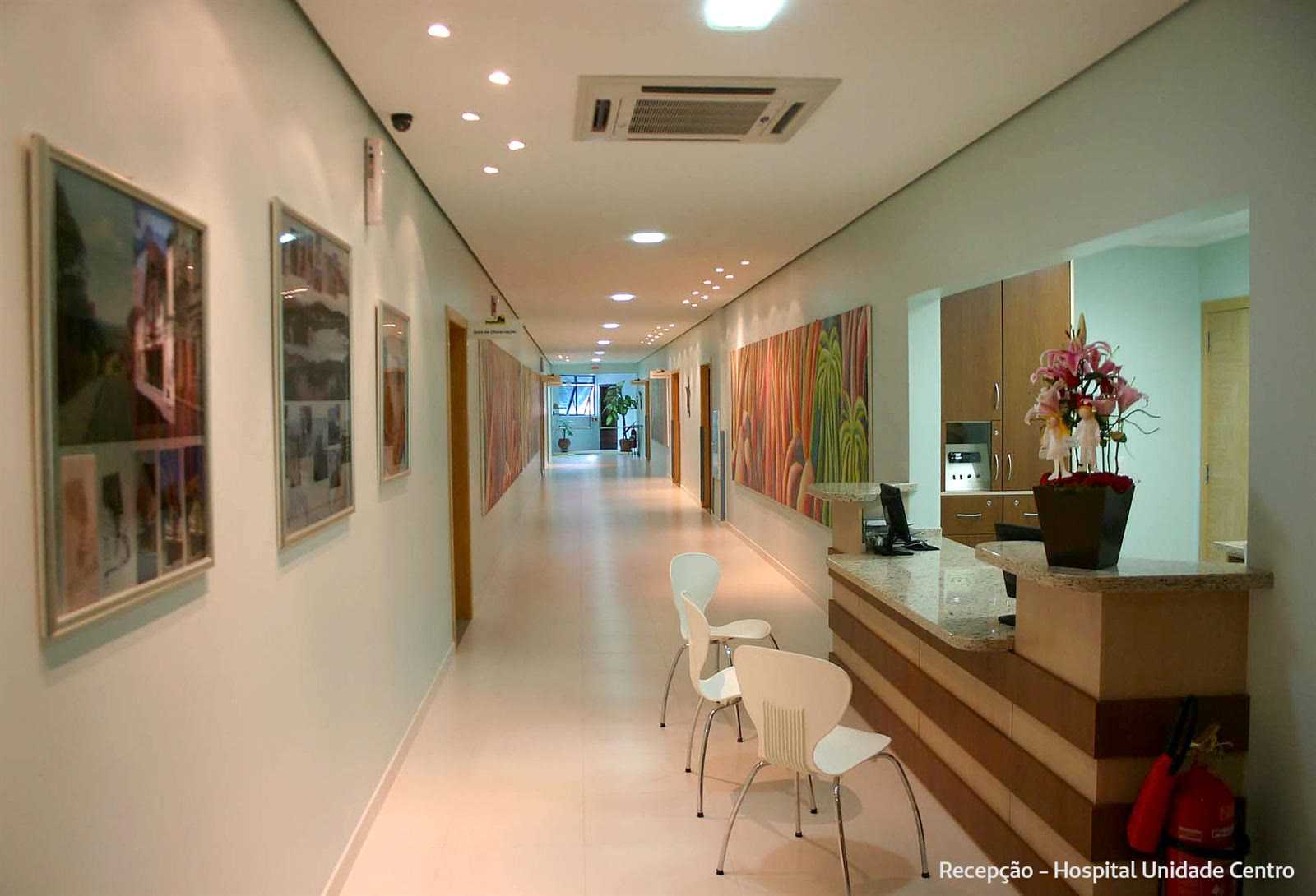 Reception at Hospital Unimed Blumenau, Unidade Centro