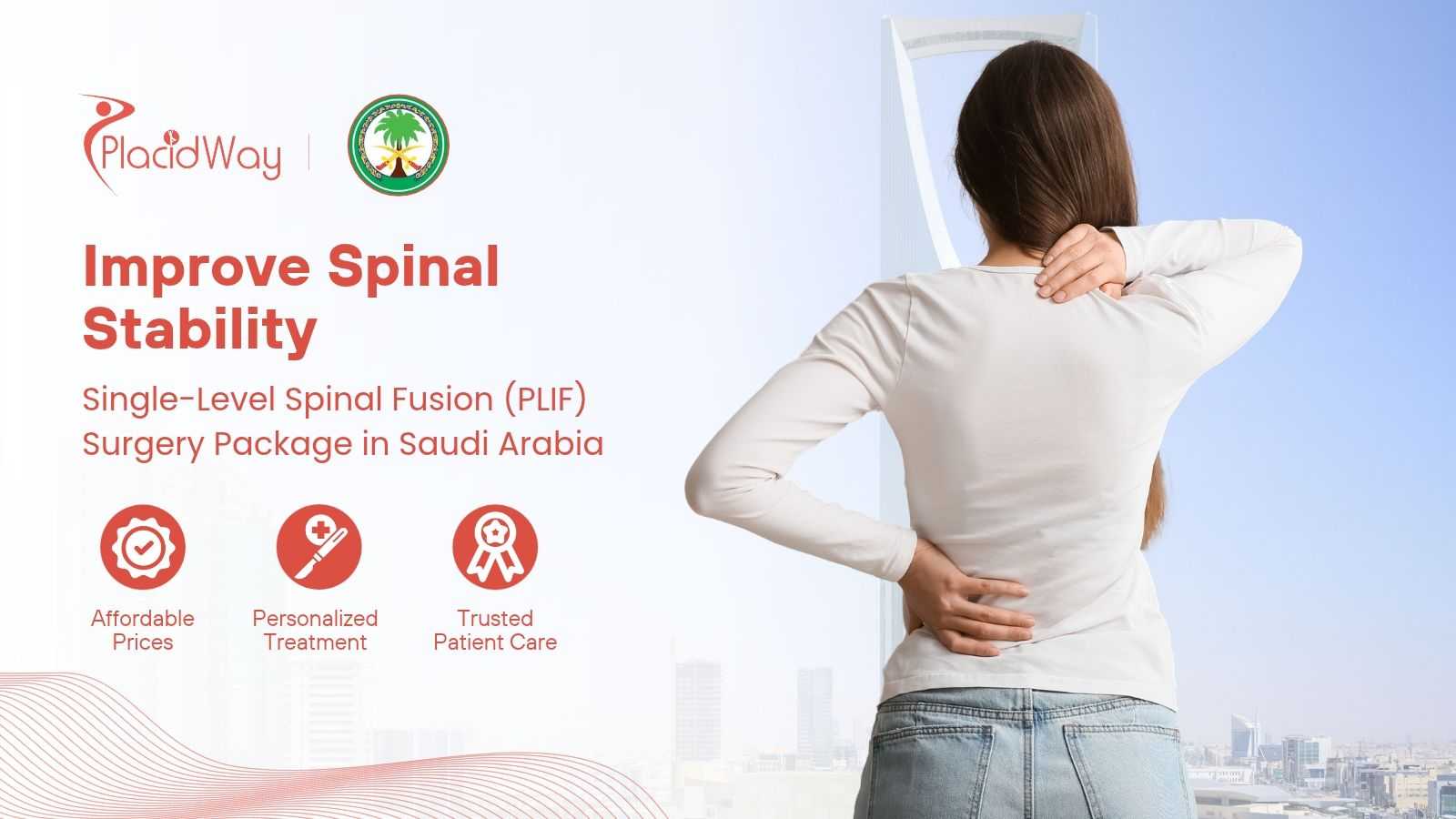 Single-Level Spinal Fusion PLIF Surgery in Saudi Arabia at KFSHRC