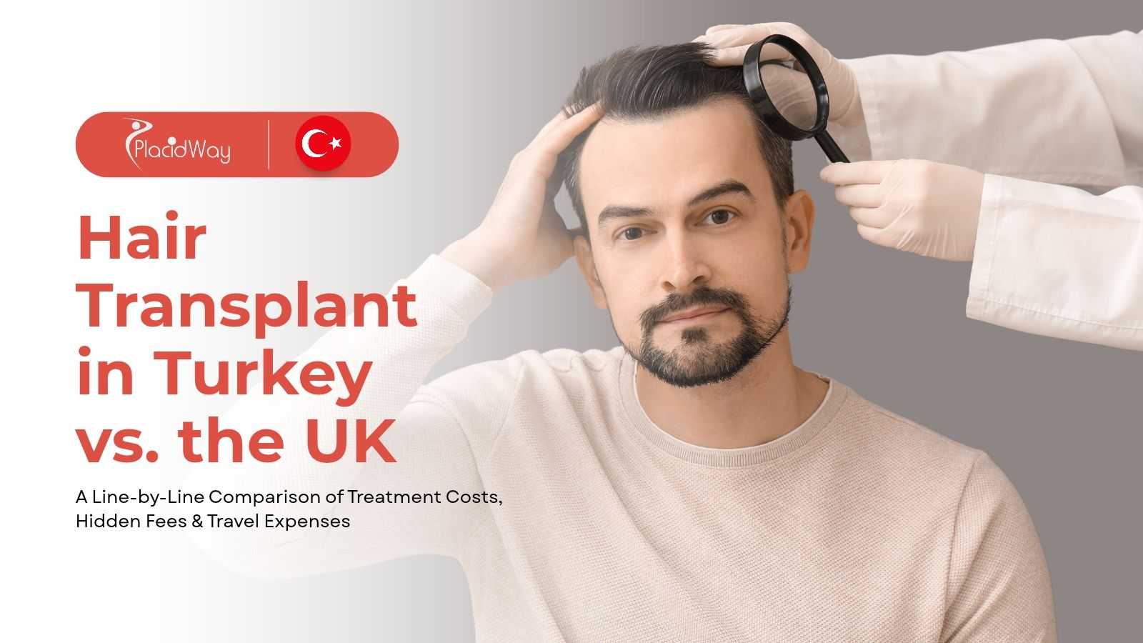 Hair transplant in Turkey vs. the UK