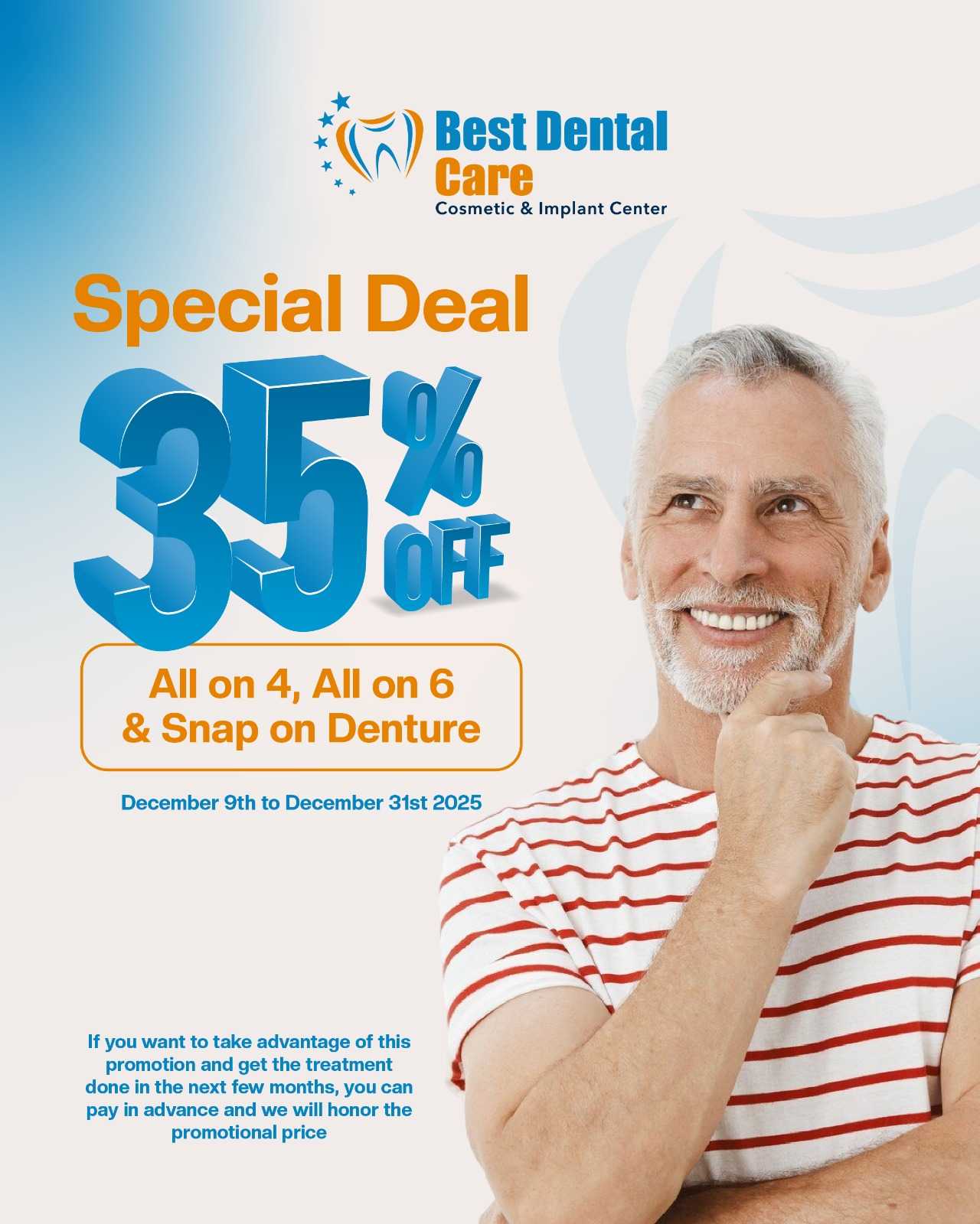 35% OFF Full-Arch Dental Treatments â€“ Limited-Time Promotion