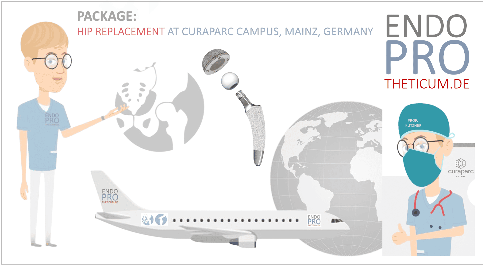 Minimally-Invasive Short-Stem Total Hip Arthroplasty in Mainz, Germany (20 minutes from Frankfurt Airport)