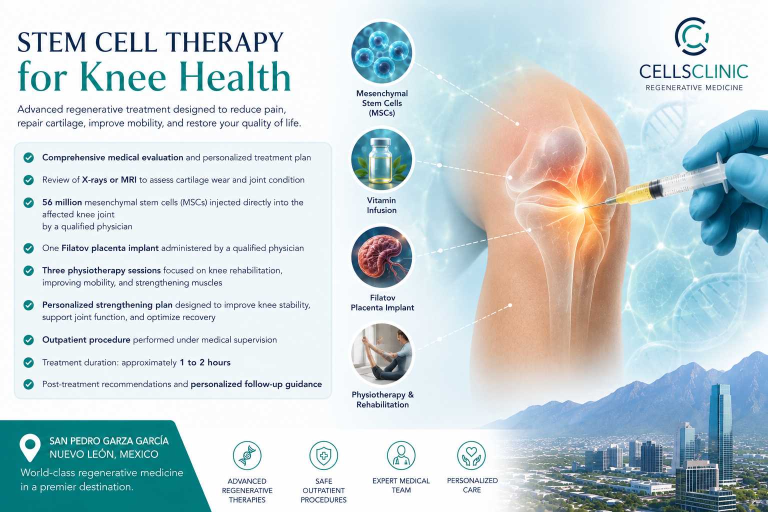 Comprehensive Knee Regenerative Medicine Protocol