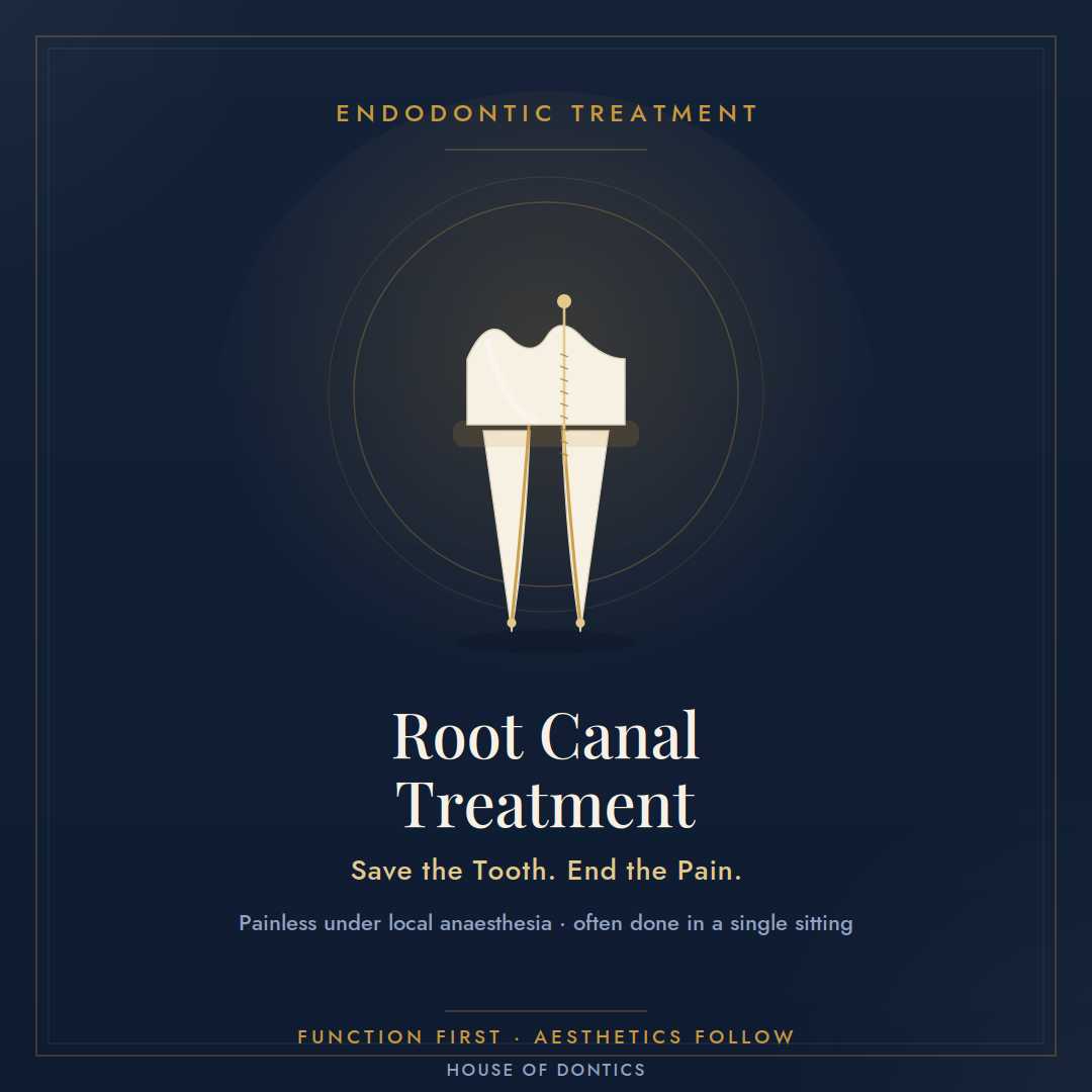 Root Canal Package at House of Dontics Dental Clinic in Ahmedabad, India , Ahmedabad, India